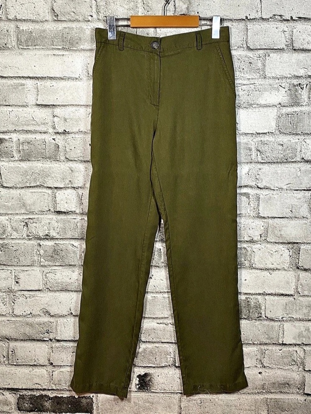 The Kooples Olive Straight Leg Trousers Size 36 EU